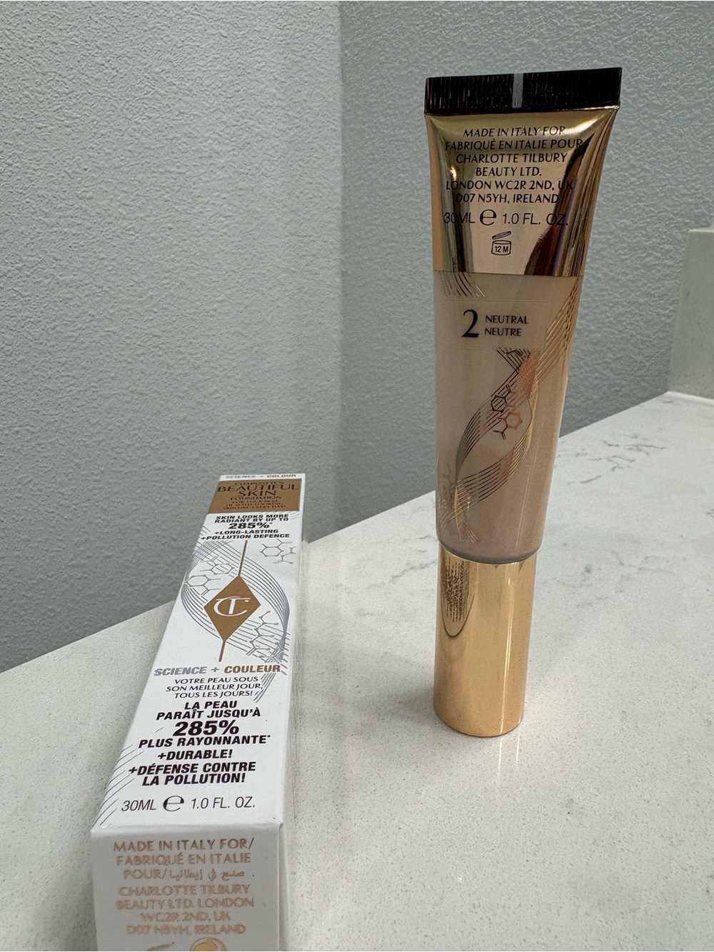 Charlotte Tilbury Flawless Finish Foundation 2 Neutral - 🆕